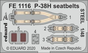 Eduard BIG49268 P-38H TAMIYA 1/48 – zdjęcie 4