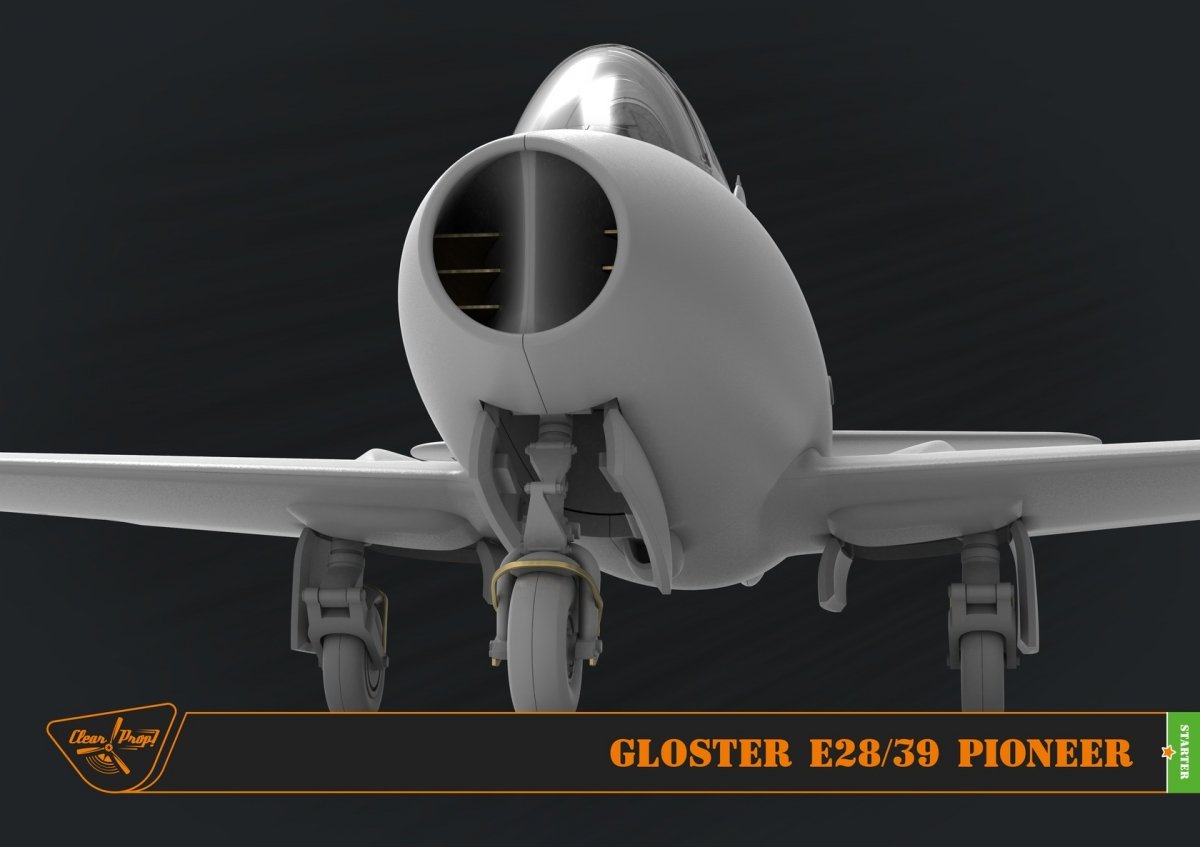 Clear Prop! CP72007 GLOSTER E28/39 PIONEER STARTER KIT 1/72 – zdjęcie 6
