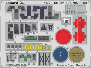 Eduard 73705 F-15I for Great Wall Hobby 1/72