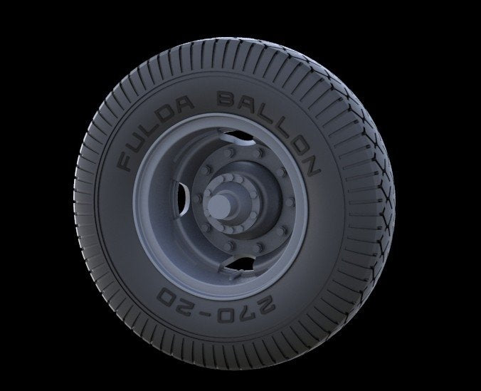 Panzer Art RE35-246 Road wheels for Bussing-Nag 4500 (early pattern) 1/35 – zdjęcie 2