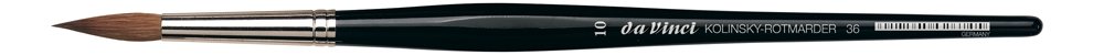 da Vinci 36-3/0 Pędzel Kolinksy red sable hair okrągły rozmiar 3/0