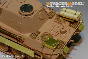 Voyager Model PE35936 WWII German Panther D w/&amp;quot;Stadtgas&amp;quot; Fuel Tanks Basic For MENG TS-038 1/35 – zdjęcie 12