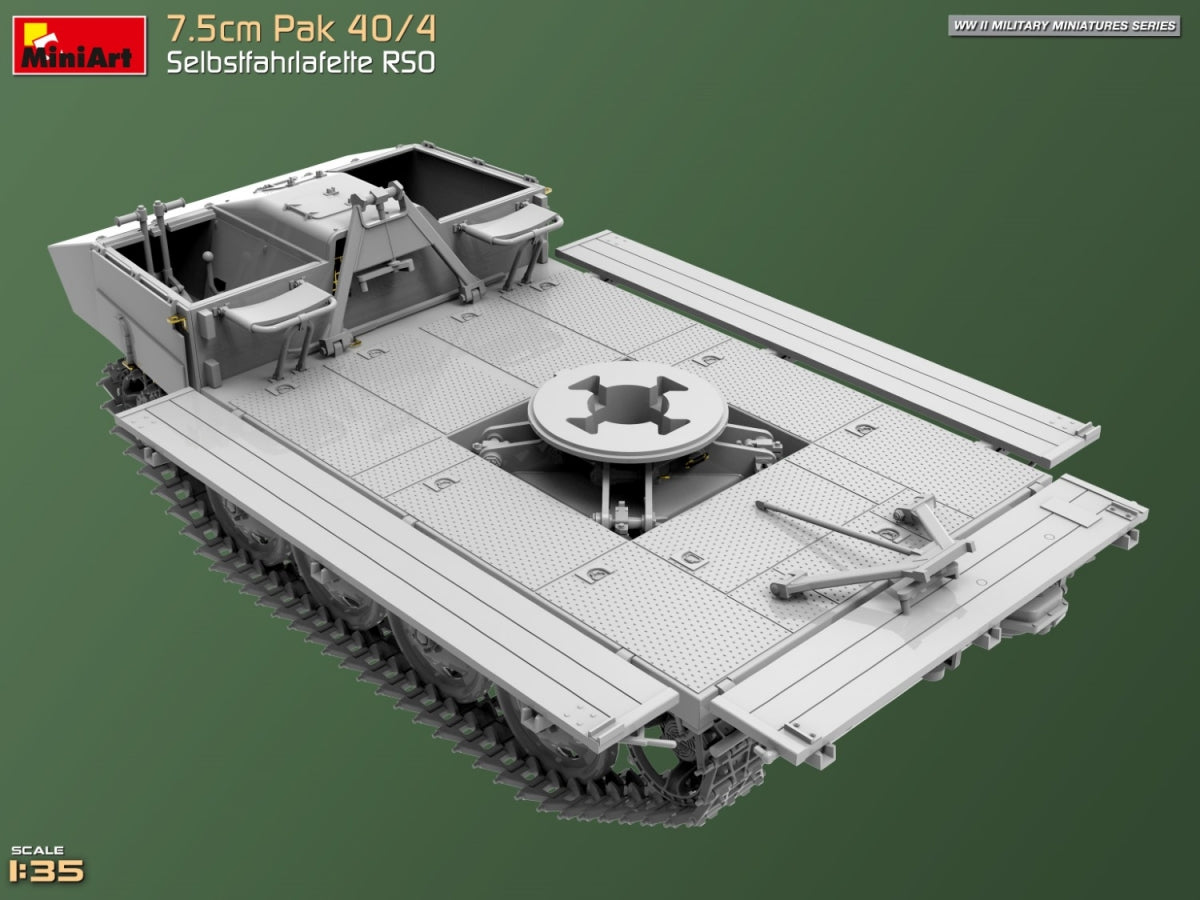 MiniArt 35483 7.5cm Pak 40/4. Selbstfahrlafette RSO 1/35 – zdjęcie 12