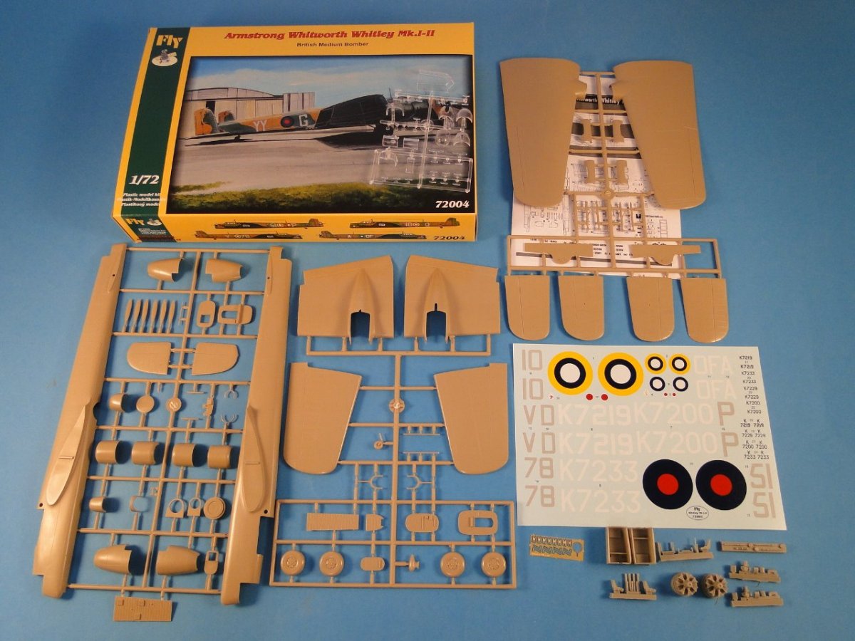 Fly 72004 Armstrong Whitworth Whitley Mk.I-II 1/72 – immagine 2