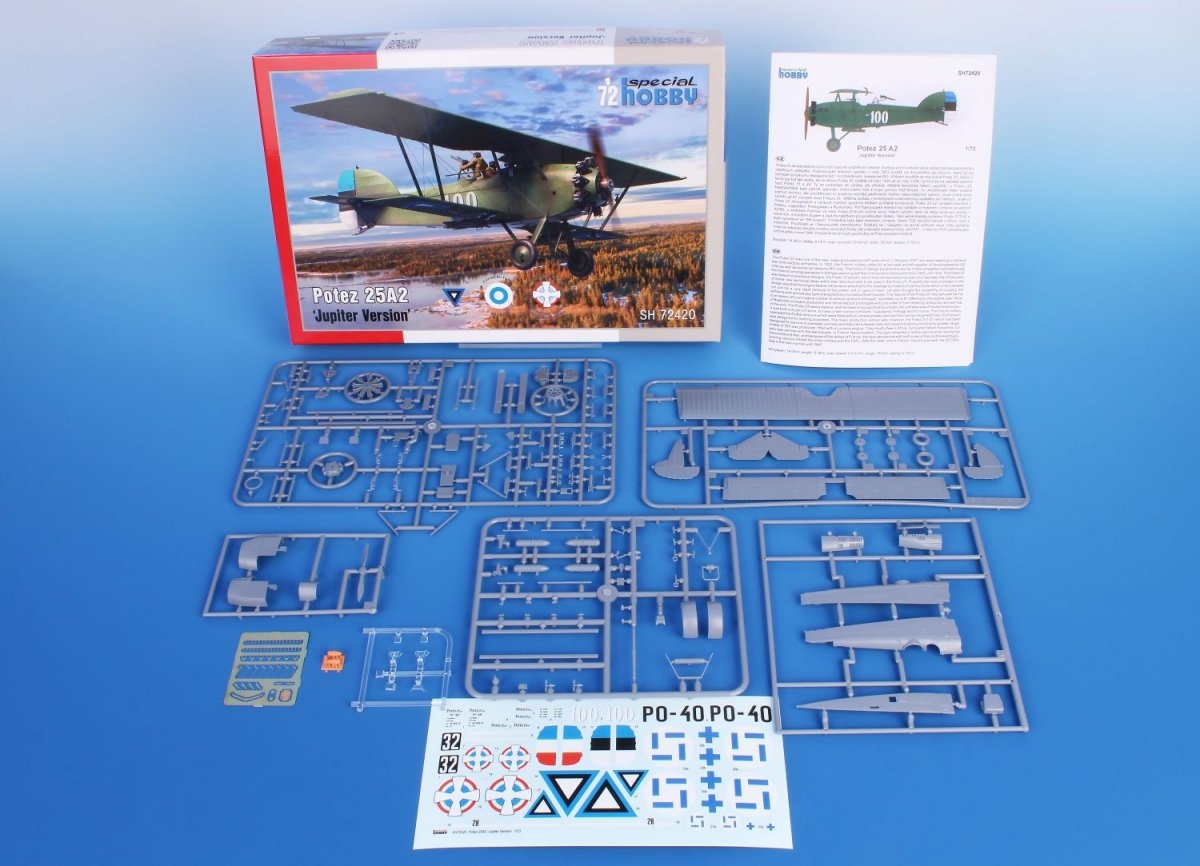 Special Hobby 72420 Potez 25A2 &amp;quot;Jupiter Version&amp;quot; 1/72 – zdjęcie 3