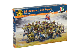 Italeri 6187 BRITISH INFANTRY AND SEPOYS 1/72