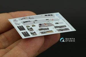 Quinta Studio QD72034 F-15E 3D-Printed &amp;amp; coloured Interior on decal paper (GWH) 1/72 – zdjęcie 12