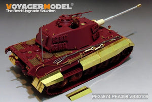 Voyager Model PEA398 WWII German King Tiger Schurzen（For MENG) 1/35 – zdjęcie 3