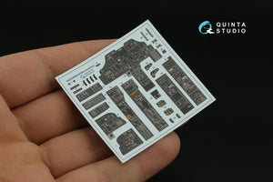 Quinta Studio QDS-35090 AH-64A 3D-Printed &amp;amp; coloured Interior on decal paper (Academy) (Small version) 1/35 – zdjęcie 10