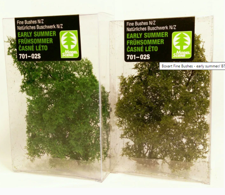 Model Scene 701-02S Fine Bushes - early summer