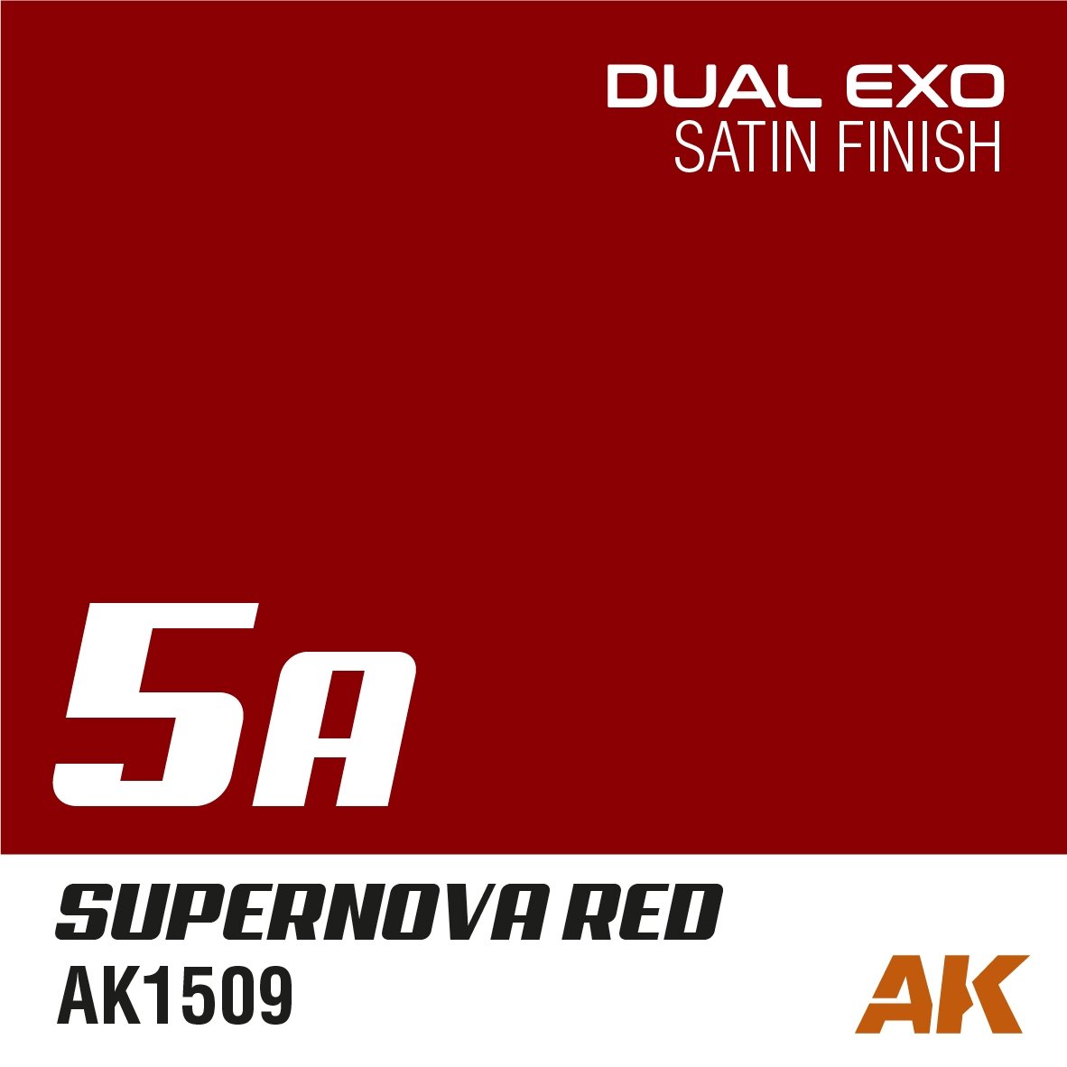 AK Interactive AK1547 DUAL EXO SET 5 – 5A SUPERNOVA RED &amp;amp; 5B DIRTY RED – image 3