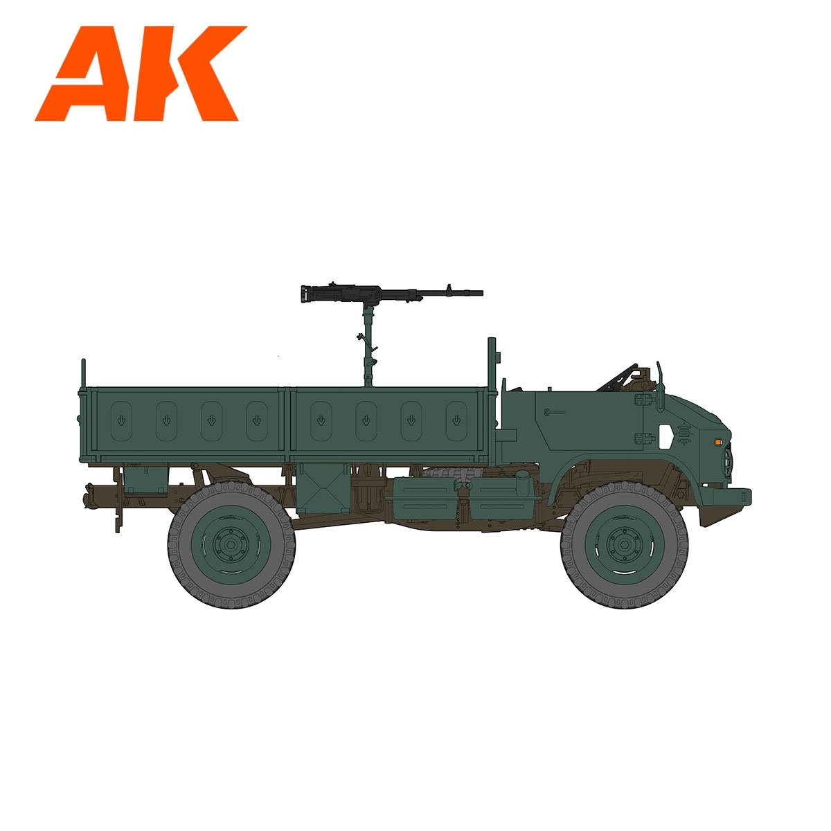 AK Interactive AK35505 UNIMOG S 404 EUROPE &amp;amp; AFRICA 1/35 – zdjęcie 9