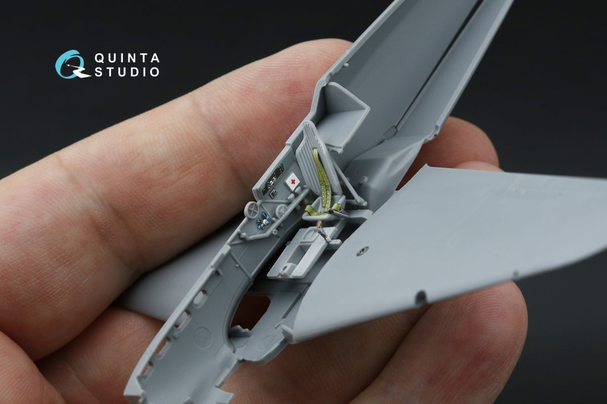 Quinta Studio QD72203 Yak-1 3D-Printed &amp;amp; coloured Interior on decal paper (Zvezda) 1/72 – zdjęcie 8