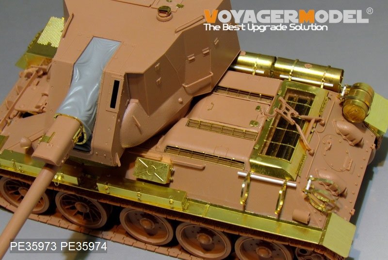 Garde-boues Voyager modèle PE35974 T-34/85 et T-34/122 pour RFM 5013 1/35 – image 4