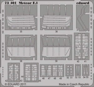 Eduard 73401 Meteor F.1 S. A. 1/72 CYBER HOBBY, DRAGON – zdjęcie 2