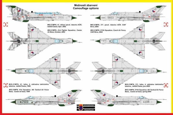 Kovozavody Prostejov KPM0087 MiG-21-MFN Fishbed CzAF 1/72 – image 2