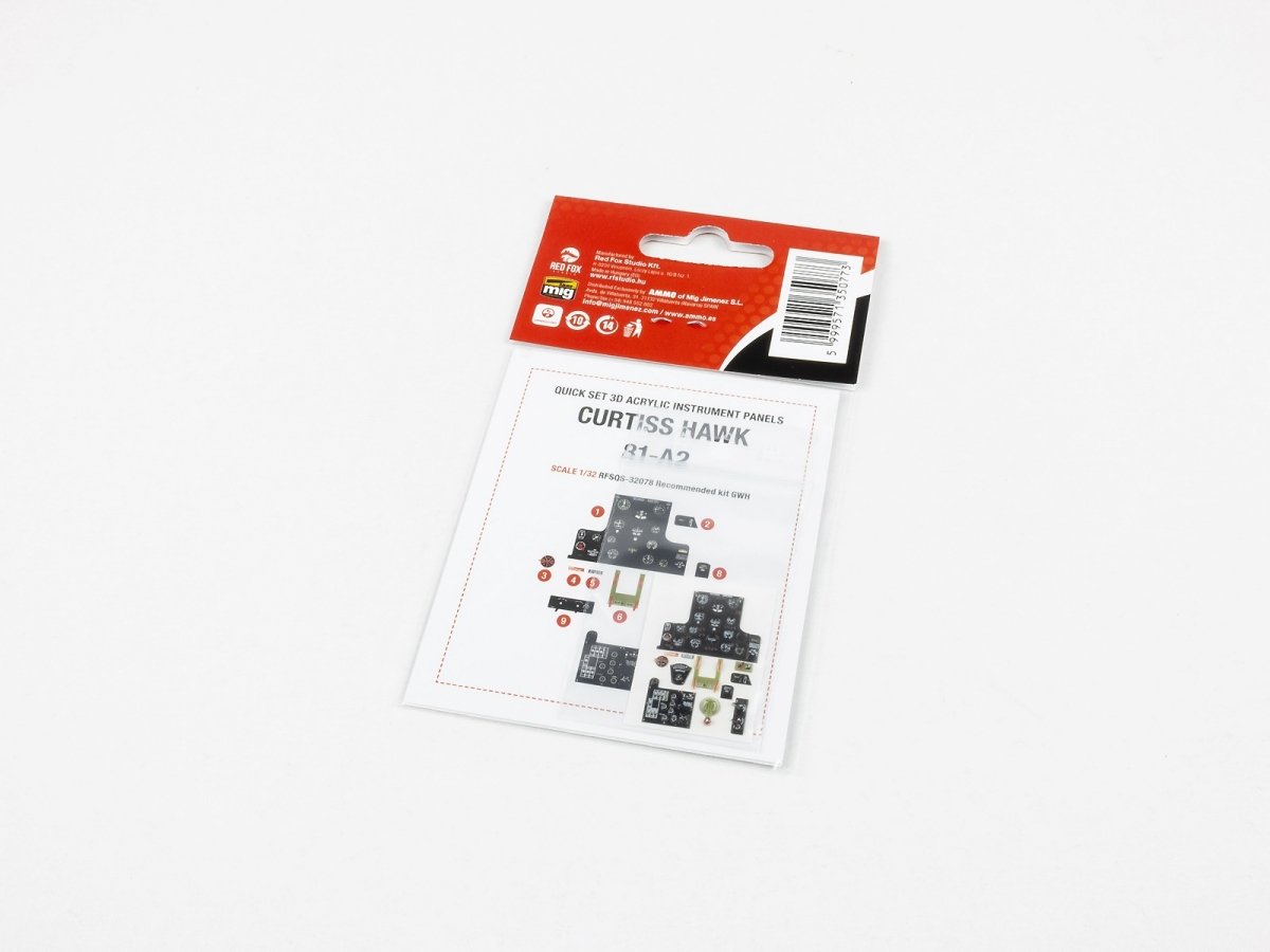 Red Fox Studio QS-32078 Curtiss Hawk 81-A2 GWH 1/32 – immagine 2