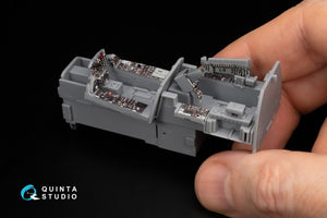 Quinta Studio QD+48449 F-4G late 3D-Printed &amp;amp; coloured Interior on decal paper (Zoukei Mura SWS) (with 3D-printed resin parts) 1/48 – zdjęcie 10