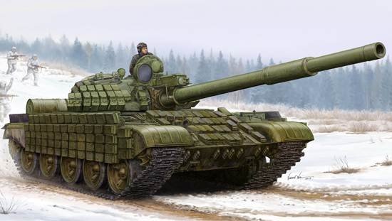 Trumpeter 01555 Russian T-62 ERA 1/35