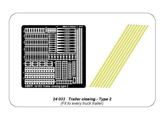 Aber 24033 Rygle do naczep Typ 2 1/24 – zdjęcie 5