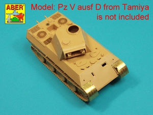 Aber 48A33 Grilles for Panther D 1/48 – zdjęcie 9