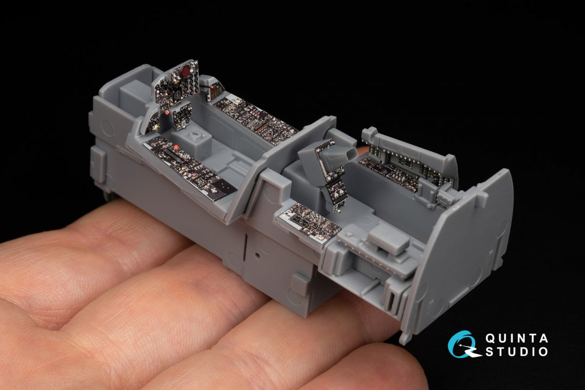 Quinta Studio QD+48448 F-4G early 3D-Printed &amp;amp; coloured Interior on decal paper (Zoukei Mura SWS) (with 3D-printed resin parts) 1/48 – zdjęcie 10