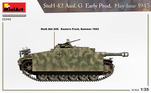 Mini Art 35349 StuH 42 Ausf. G Early Prod. May-June 1943 1/35 – zdjęcie 8