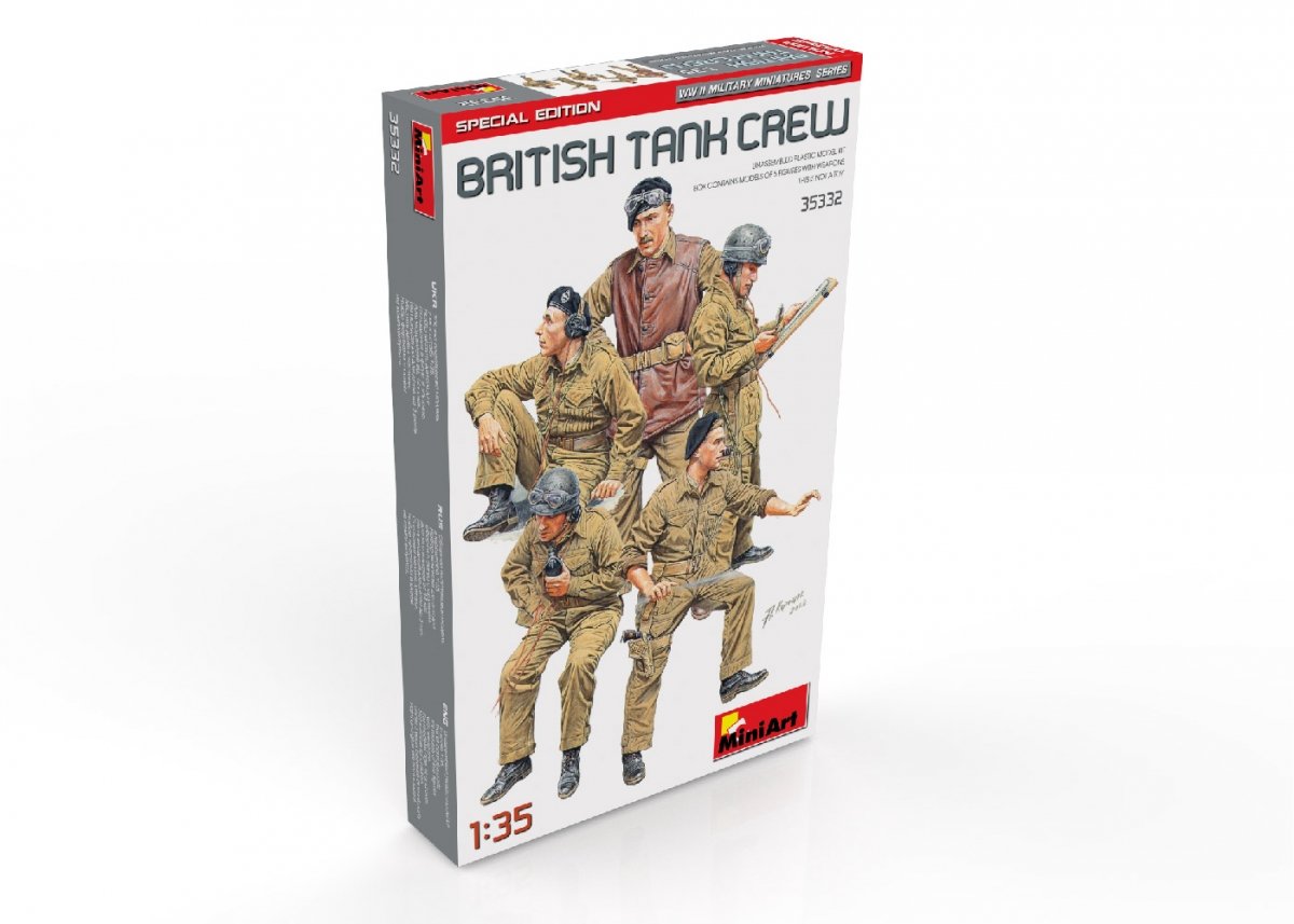 Miniart 35332 BRITISH TANK CREW. SPECIAL EDITION 1/35 – zdjęcie 2