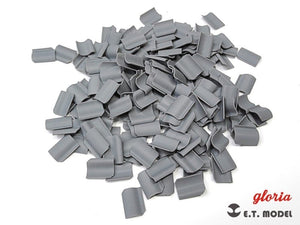 E.T. Model P35-205 WWII Roof Tiles Pantile Type 1/35 ( dachówki ) – zdjęcie 3