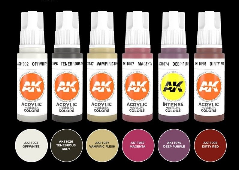 AK Interactive AK11602 3G NIGHT CREATURES FLESH TONE – zdjęcie 2