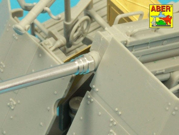 Aber 35L-319 German 5 cm barrel for AA guns Flak 41 1/35 – zdjęcie 10