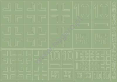Kagero 7026 Focke-Wulf Fw 190 D. D-9/D-11/D-13/D-15 models EN/PL – zdjęcie 5