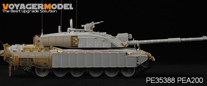 Voyager Model PEA200 Modern British Challenger 2 MBT slat amour (For TRUMPETER 001522) 1/35 – zdjęcie 4