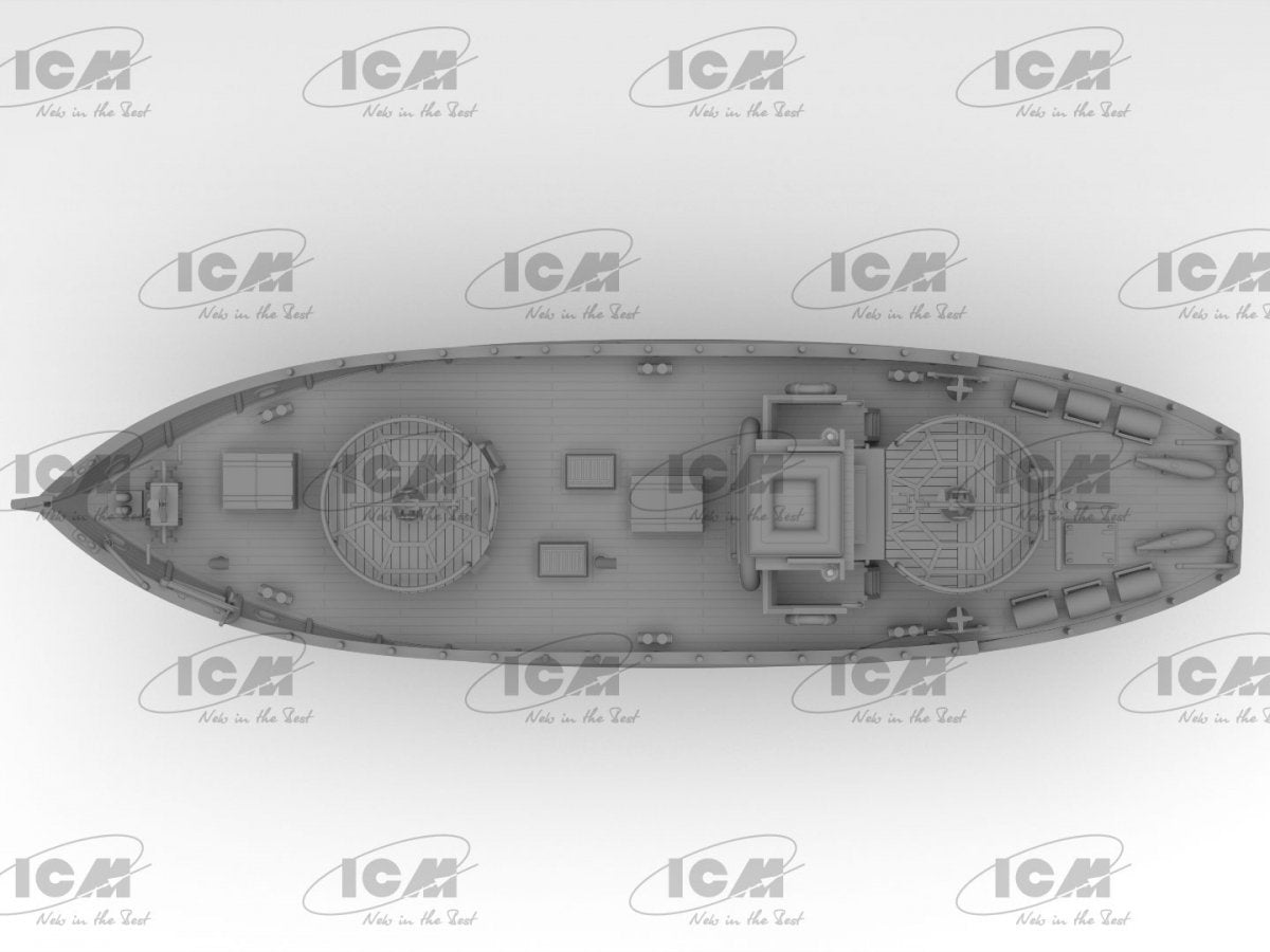 ICM S012 KFK Kriegsfischkutter WWII German multi-purpose boat 1/144 – image 7
