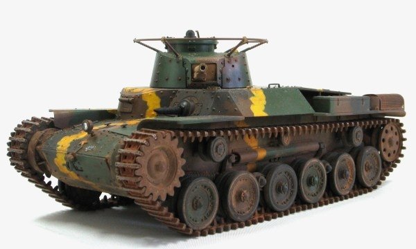 Fine Molds FM27 IJA Main Battle Tank Type 97 Chi-Ha with Additional Armor 1/35 – image 6
