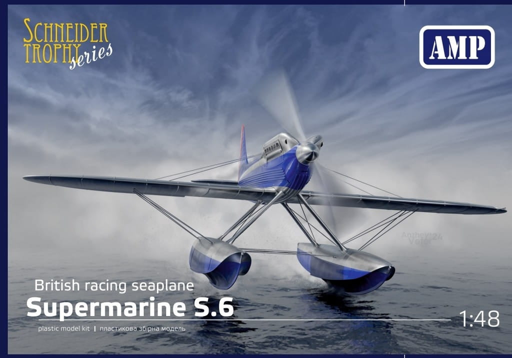 AMP 48026 Schneider Trophy Series Supermarine S.6A 1/48