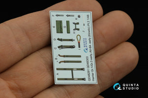 Quinta Studio QD48291 AV-8A Early 3D-Printed &amp;amp; coloured Interior on decal paper (Kinetic) 1/48 – zdjęcie 5