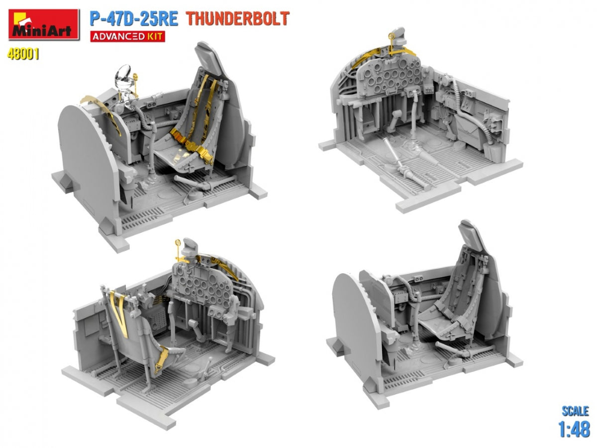 MiniArt 48001 P-47D-25RE Thunderbolt - Advanced Kit 1/48 – zdjęcie 7