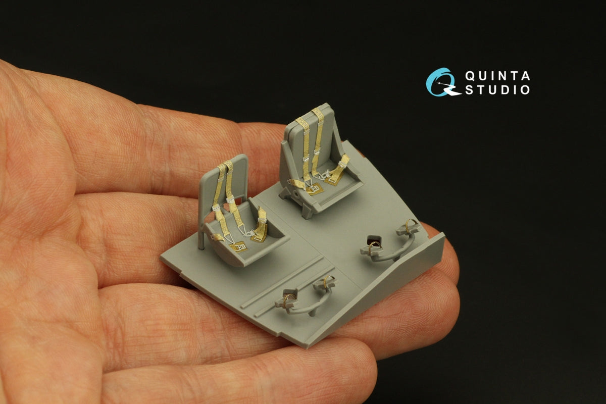 Quinta Studio QD48407 Go 242A-B 3D-Printed coloured Interior on decal paper (ICM) 1/48 – zdjęcie 8