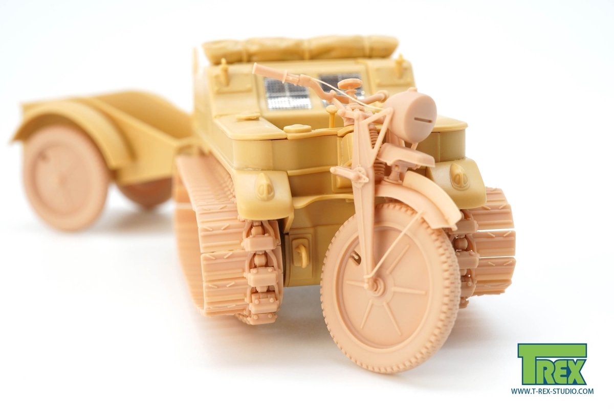 T-Rex Studio TR35098 Kettenkaraftrad Front Fork 1/35 – zdjęcie 5