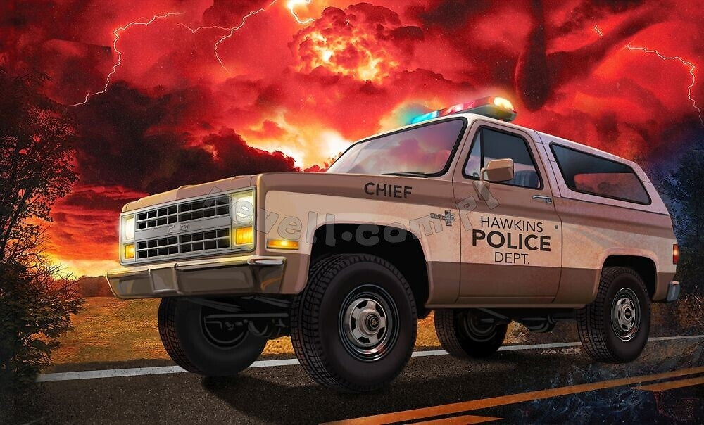 Revell 07724 Chevrolet K5 Blazer (1985) - Stranger Things 1/25 – zdjęcie 3