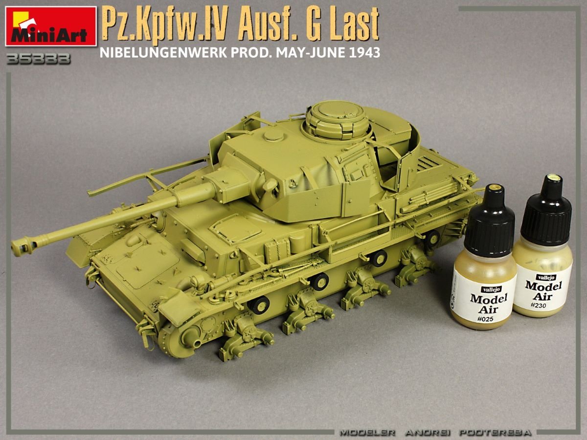 MiniArt 35333 Pz.Kpfw.IV Ausf. G Last/Ausf. H Early. NIBELUNGENWERK PROD. MAY-JUNE 1943. 2 IN 1 INTERIOR KIT 1/35 – zdjęcie 20