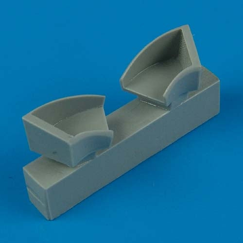 Échappement d'intercooler Quickboost QB72253 P-47 Thunderbolt 1/72 