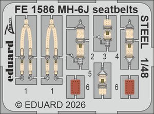 Eduard BIG49478 MH-6J for ICM 1/48 – obrázek 4
