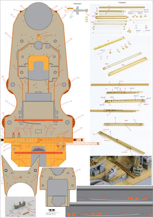 Pontos 23001F2 BISMARCK 1941 Detail Up Set Basic Ver.2 1/200 – zdjęcie 17