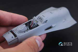 Quinta Studio QD48167 F-16A 3D-Printed &amp;amp; coloured Interior on decal paper (for Kinetic kit) 1/48 – zdjęcie 8
