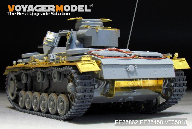 Voyager Model PE35862 WWII German Pz.KPfw.III Ausf.L basic For DRAGON 6387 1/35 – zdjęcie 15