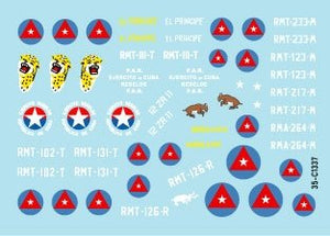 Star Decals 35-C1337 Tanks &amp;amp; AFVs in Cuba # 1. M4A3E8 Sherman, A34 Comet, Staghound, Greyhound, M3A1 Scout Car, M3A1 Stuart.1/35 – zdjęcie 2