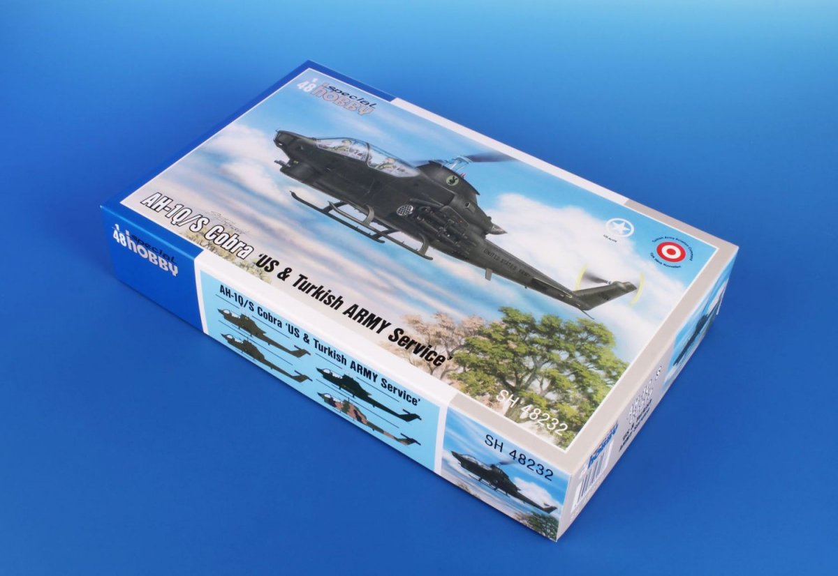 Special Hobby 48232 AH-1Q/S Cobra &amp;#39;US &amp;amp; Turkish Army Service&amp;#39; 1/48 – zdjęcie 2