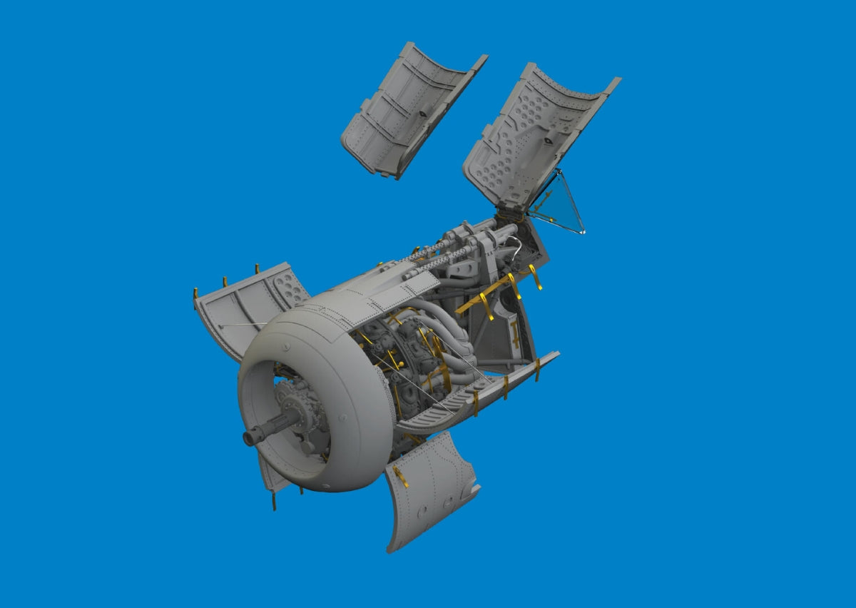 Eduard 6481102 Fw 190A-6 engine & fuselage guns EDUARD 1/48
